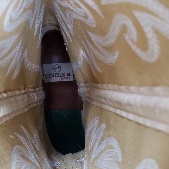 Quality Made Leather Double H Boots - Picture 8 of 8